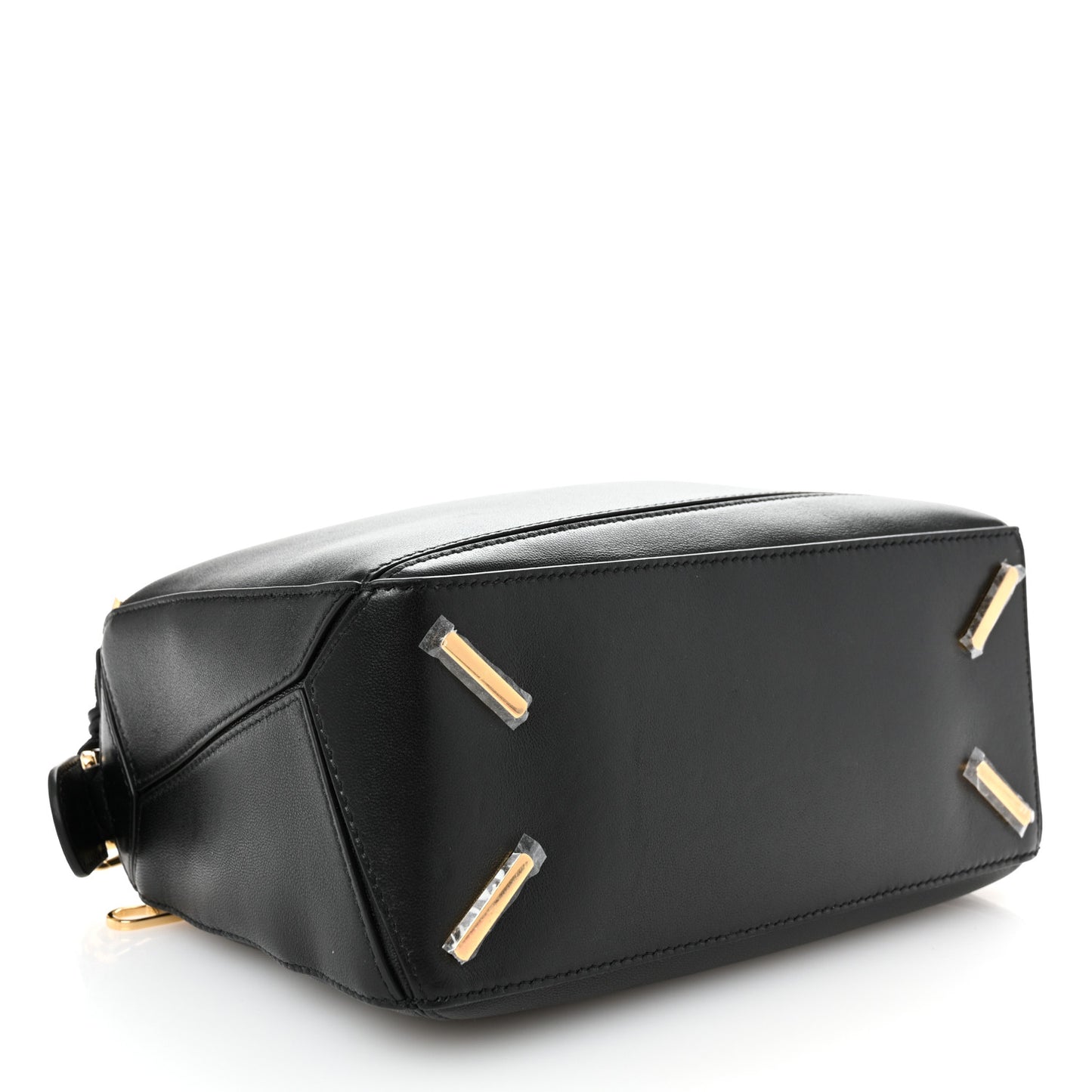 Nappa Lambskin Small Featherlight Puzzle Bag Black