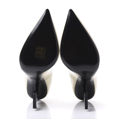 Saint Laurent Patent Opyum 110 Pumps 37.5 Neutro 5 of 9