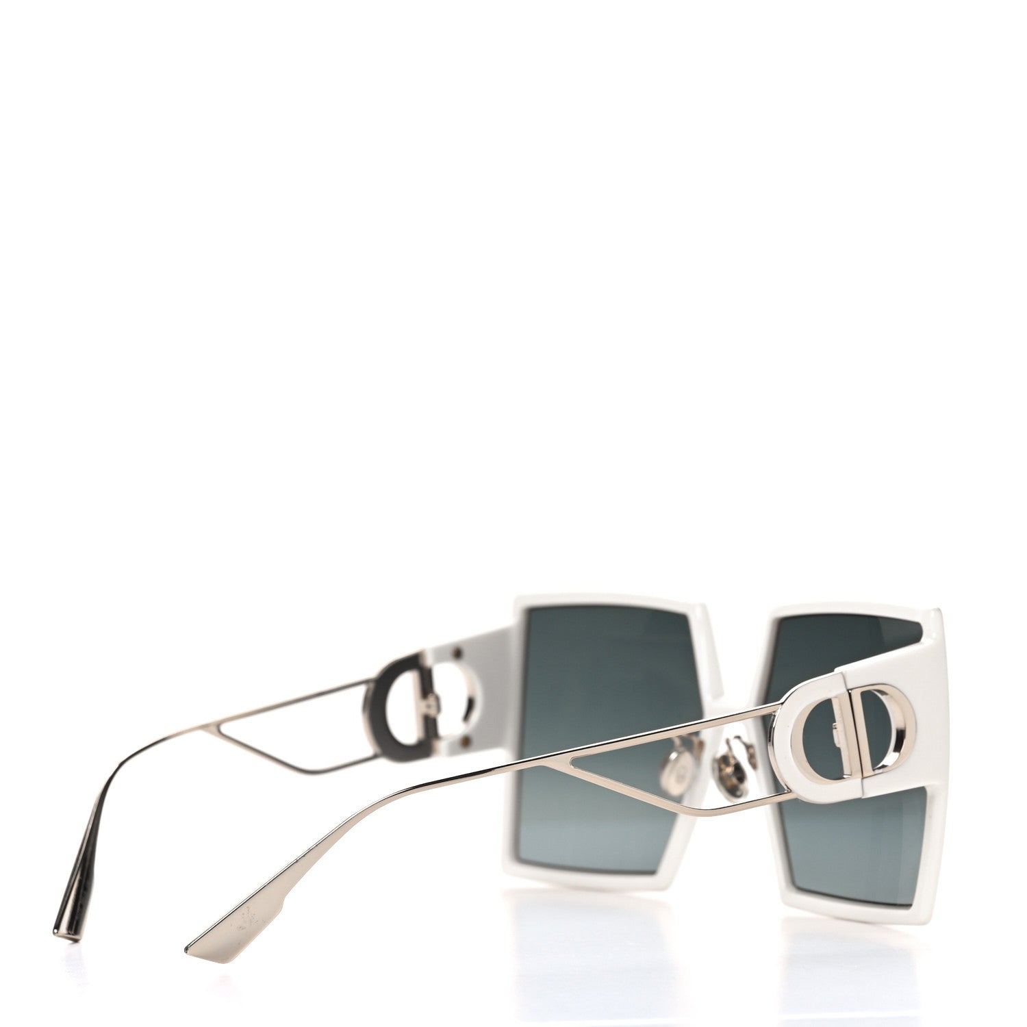 Christian Dior Square 30 Montaigne Sunglasses White 4 of 7