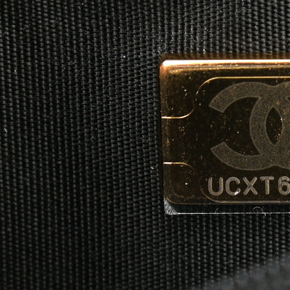 Chanel Caviar Quilted Boy Wallet On Chain WOC Black 7 of 9