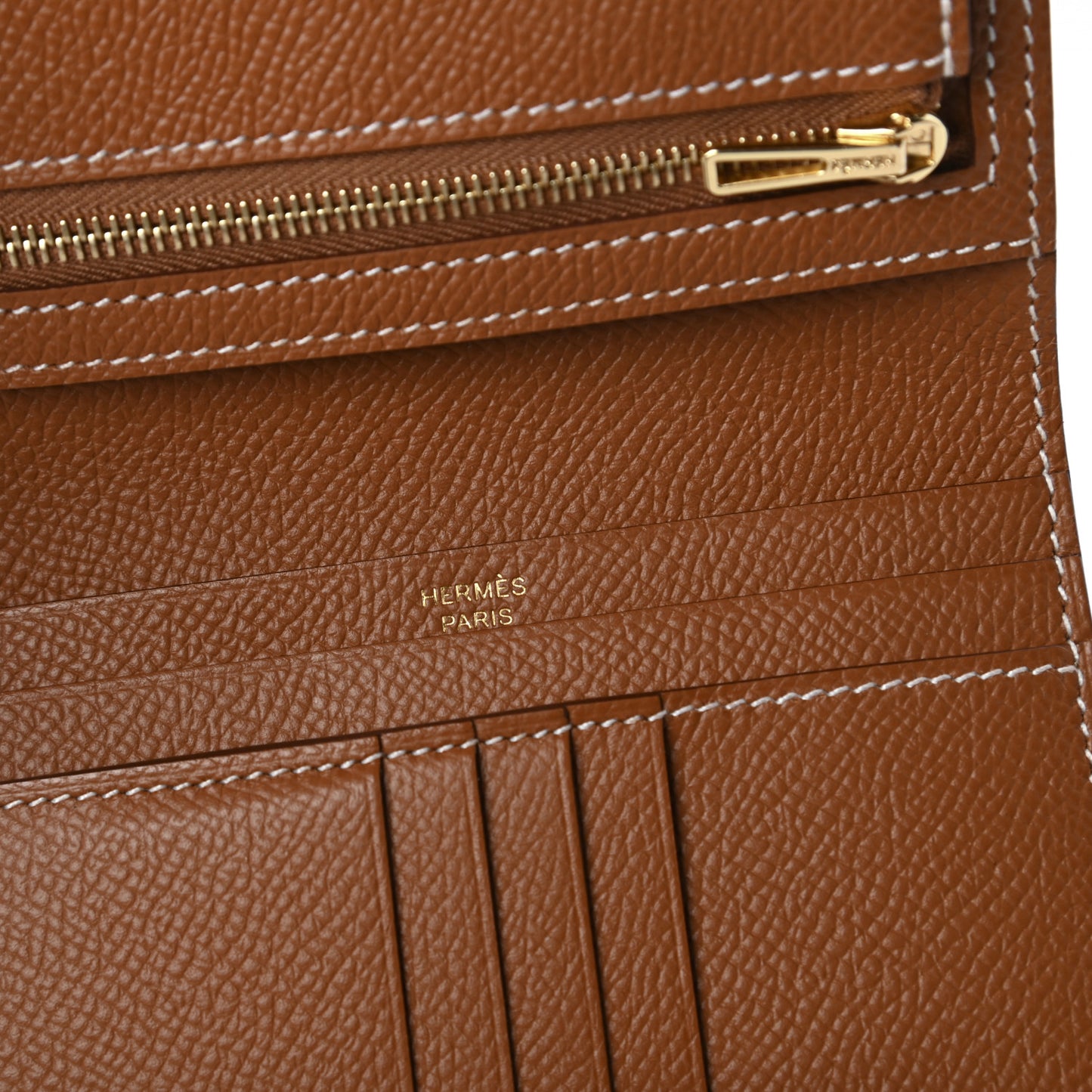 Epsom Bearn Compact Wallet Gold