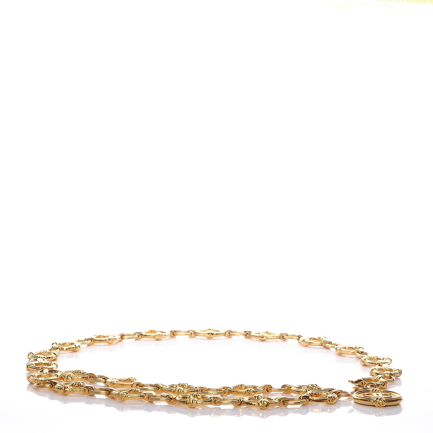 Chanel Chain CC Medallion Belt Gold 7 of 7