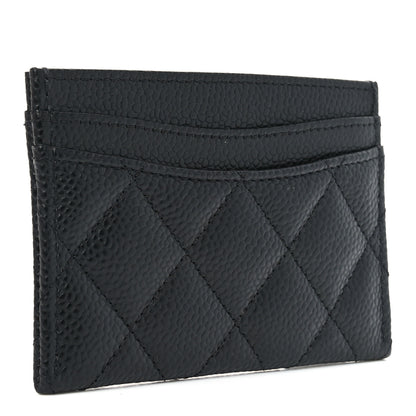 Chanel Caviar Quilted Card Holder Black 2 of 8