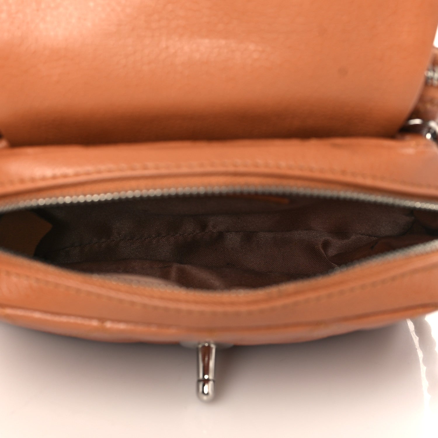 Chanel Caviar Quilted New Mini Flap Brown 5 of 11