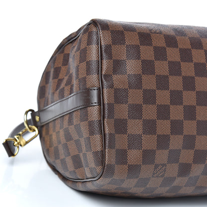 Louis Vuitton Damier Ebene Speedy Bandouliere 30 10 of 11