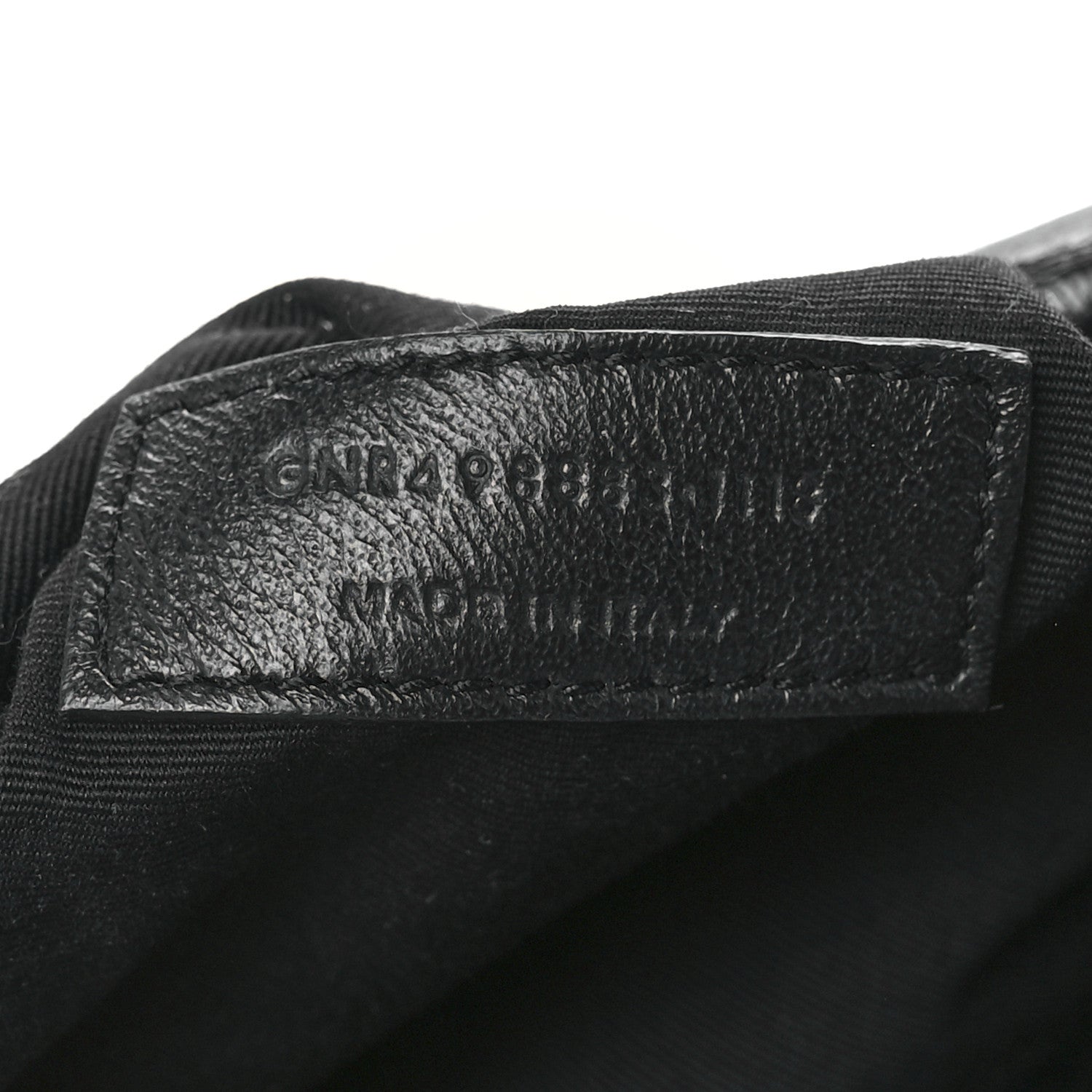 Saint Laurent Crinkled Calfskin Matelasse Monogram Large Niki Chain Satchel Black 7 of 12