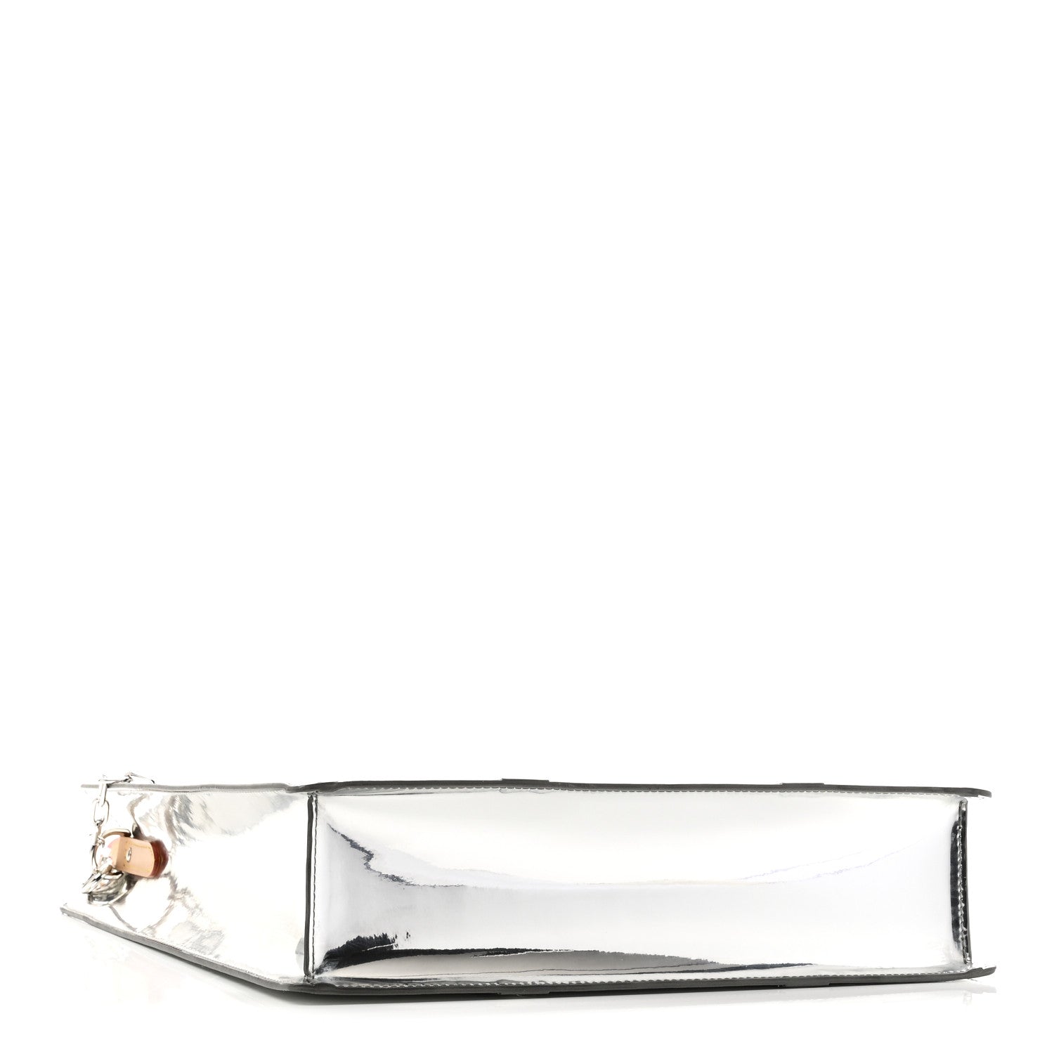 Louis Vuitton Monogram Mirror Sac Plat NM Silver 4 of 9