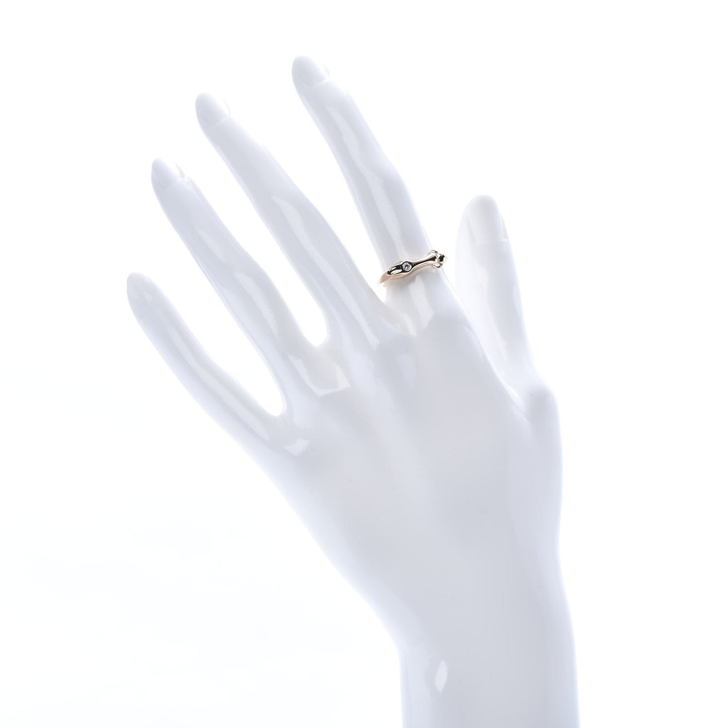 18K Rose Gold Diamond TPM Galop Ring 51 5.75