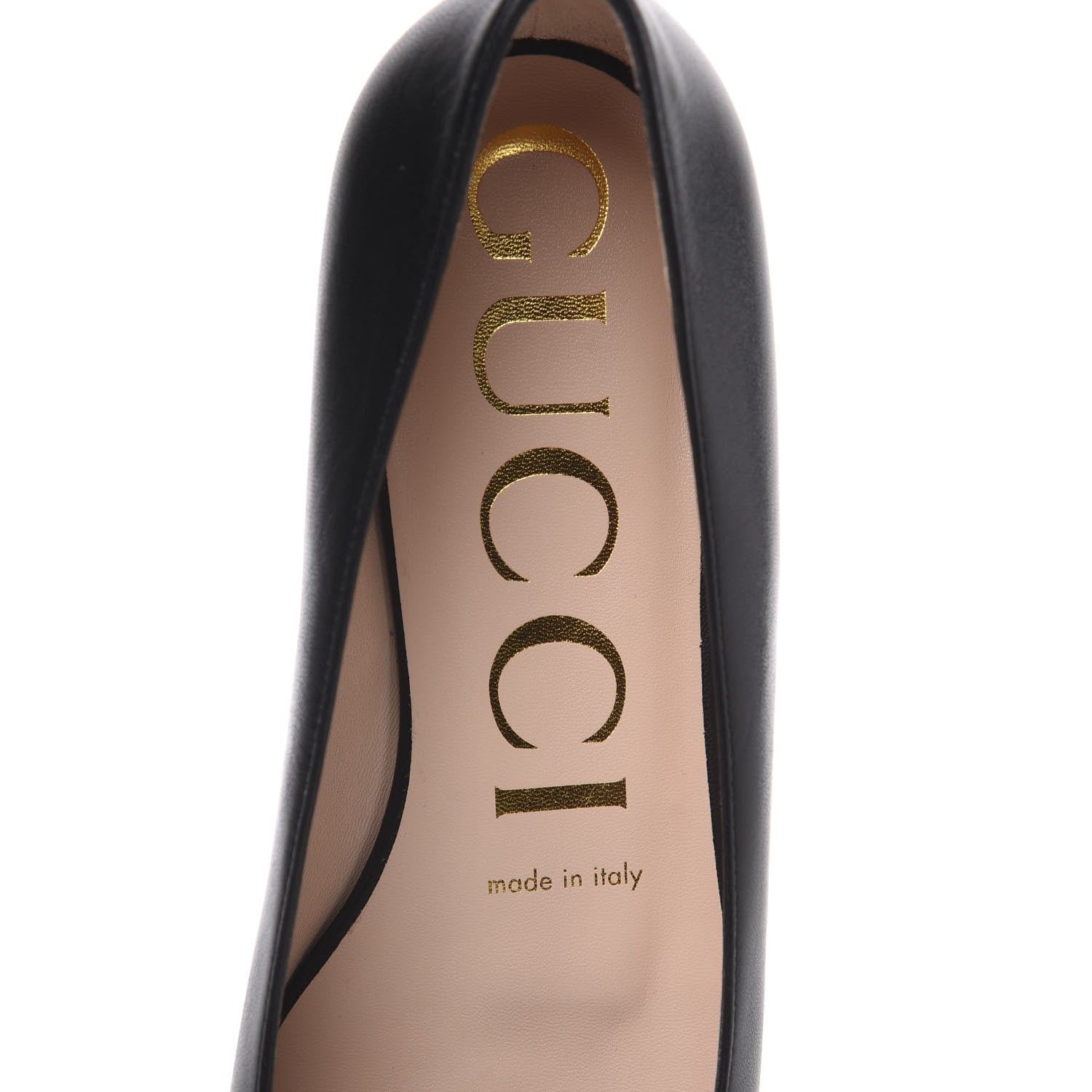 Gucci Malaga Kid Crystal Square G Madelyn Ballet Flats 36 Black 5 of 8