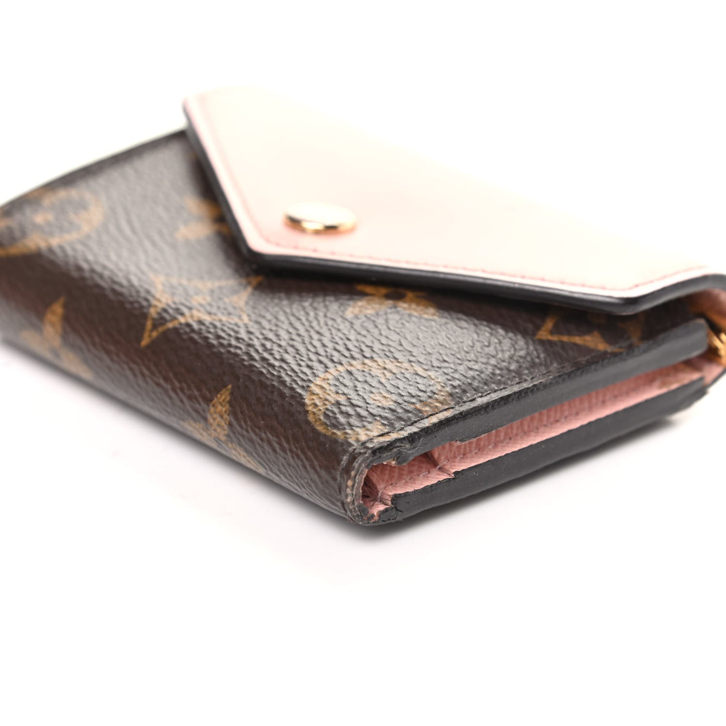 Monogram Zoe Wallet Rose Ballerine