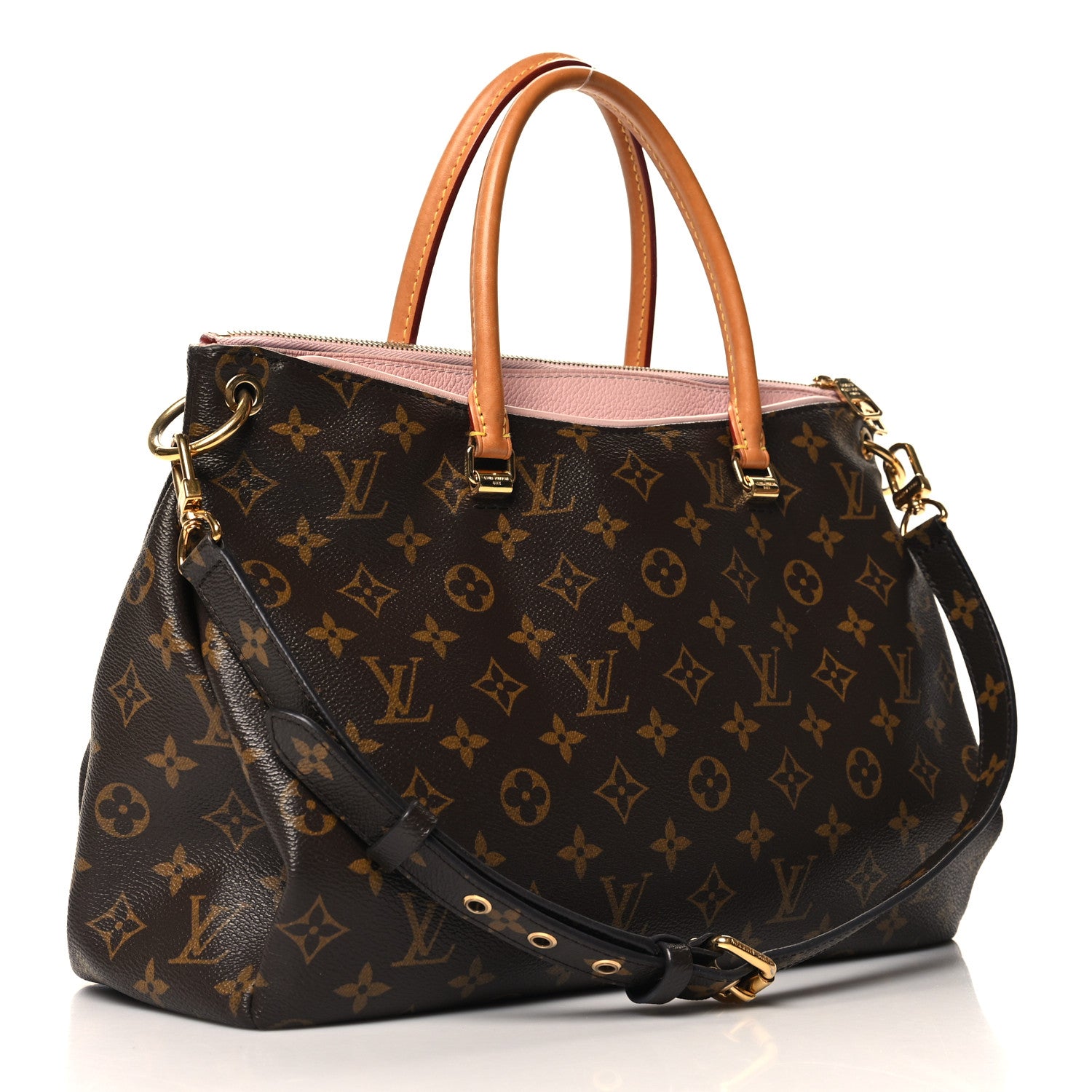 Louis Vuitton Monogram Pallas Rose Ballerine 3 of 9