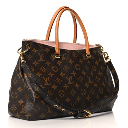 Louis Vuitton Monogram Pallas Rose Ballerine 3 of 9