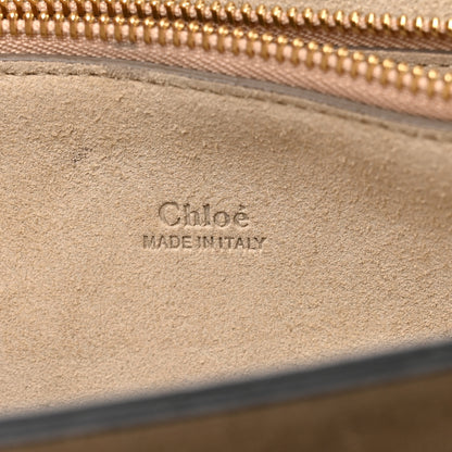 Chloe Suede Calfskin Medium Faye Shoulder Bag Black 5 of 12
