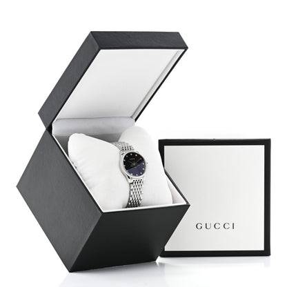 Gucci Stainless Steel 29mm G-Timeless Bee Quartz Watch Black 5 of 5