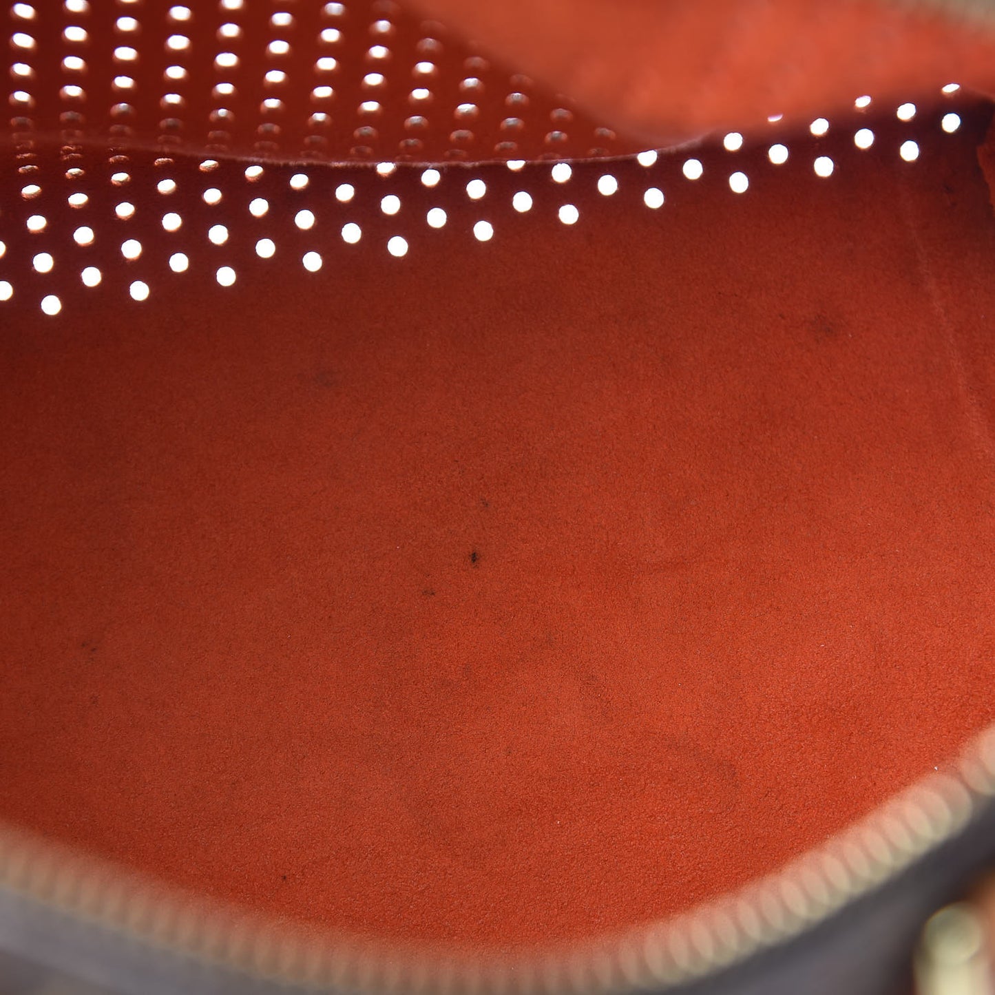 Monogram Perforated Speedy 30 Orange