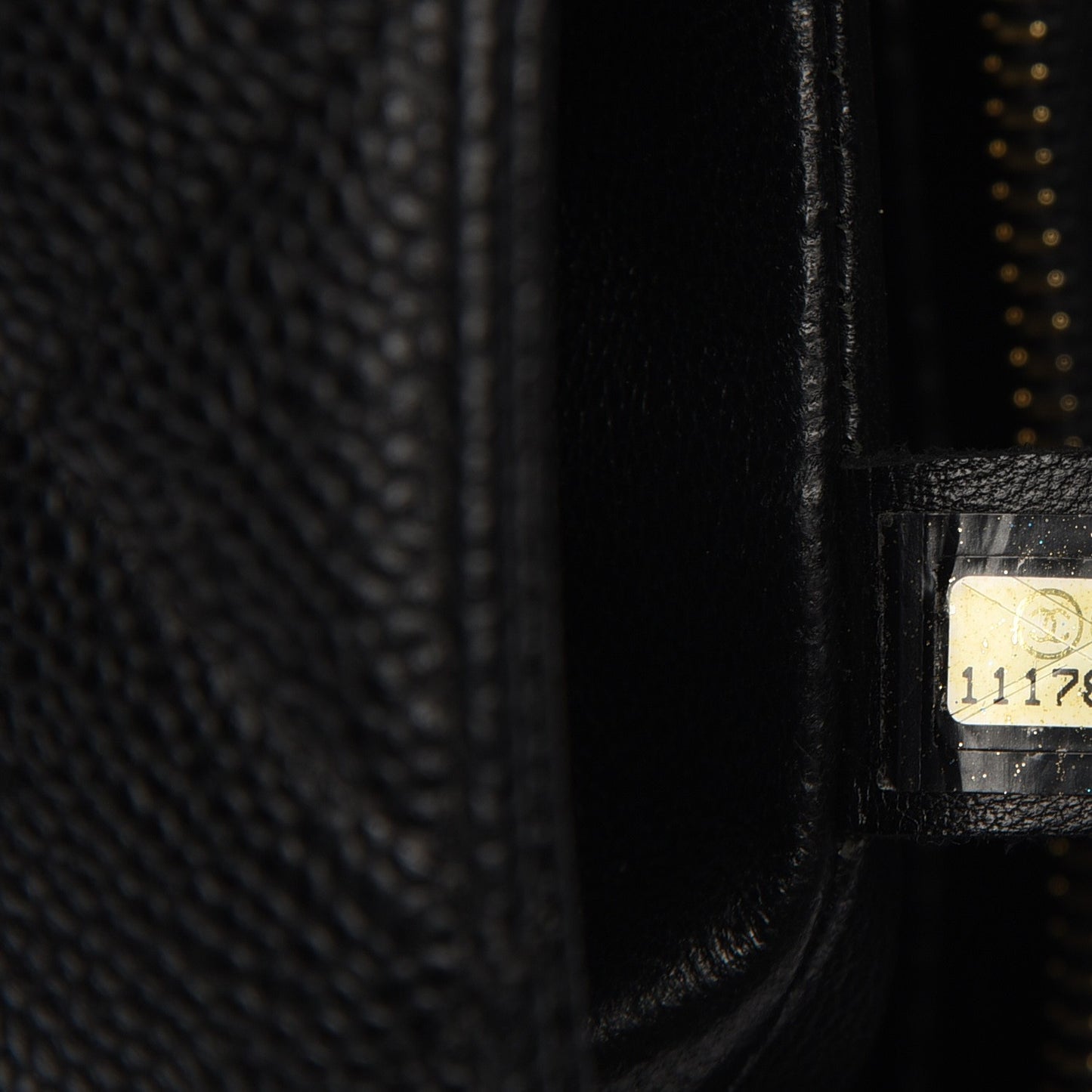 Caviar Quilted Medallion Tote Black