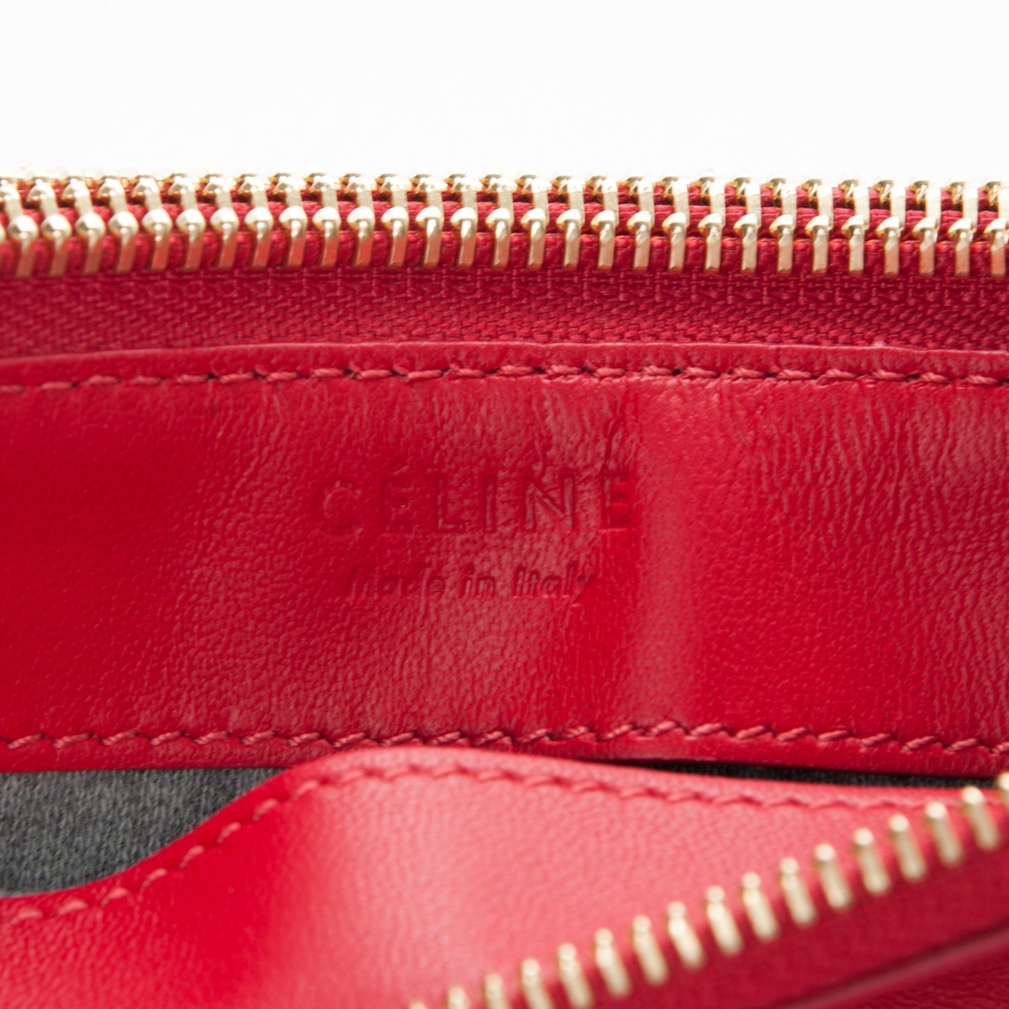 Lambskin Small Trio Crossbody Bag Red