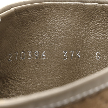 Gucci Suede Microguccissima Boots 37.5 Brown 8 of 9