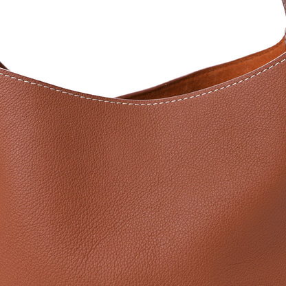 Louis Vuitton Grained Calfskin Low Key Hobo PM Cognac 9 of 12