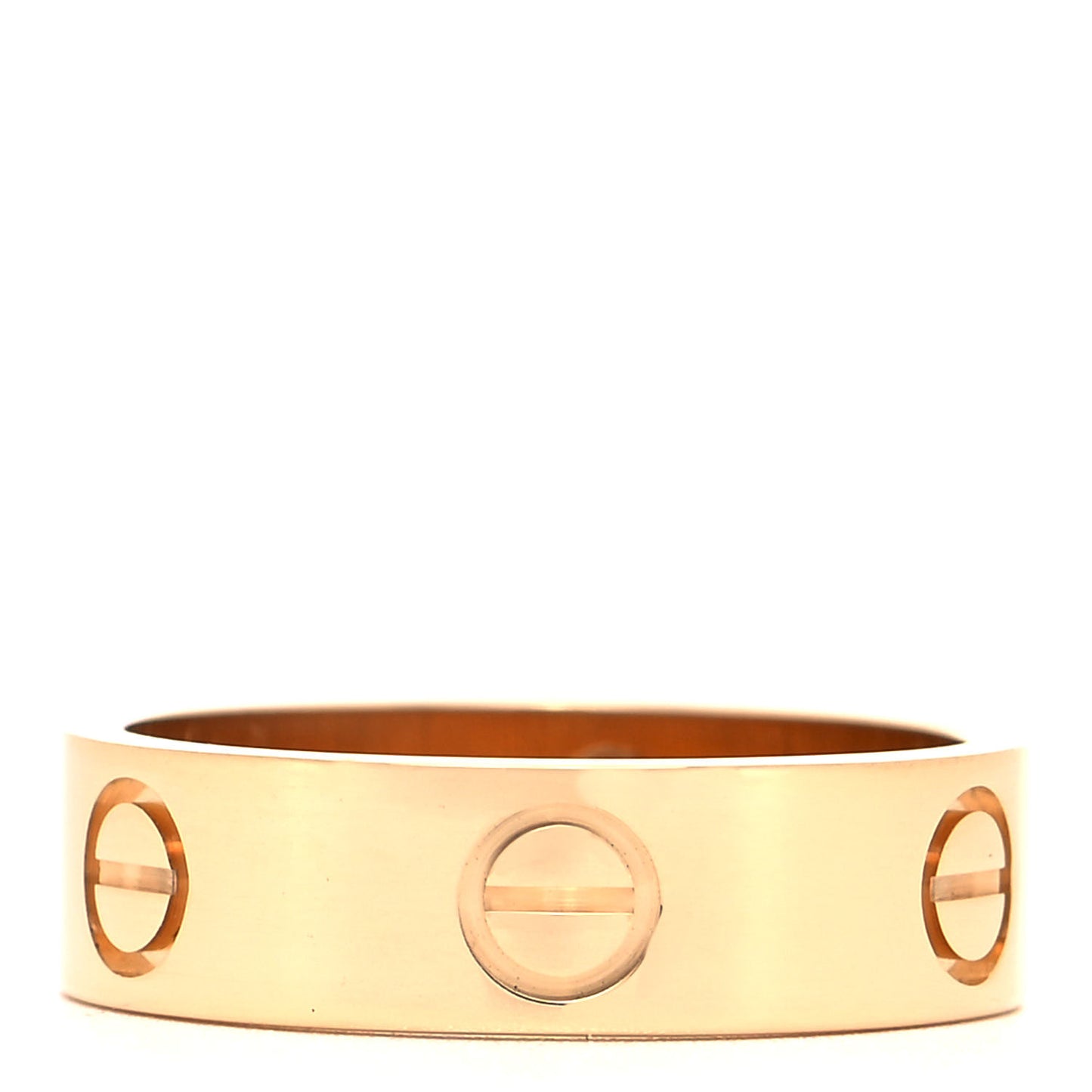 18K Yellow Gold 5.5mm LOVE Ring 53 6.5