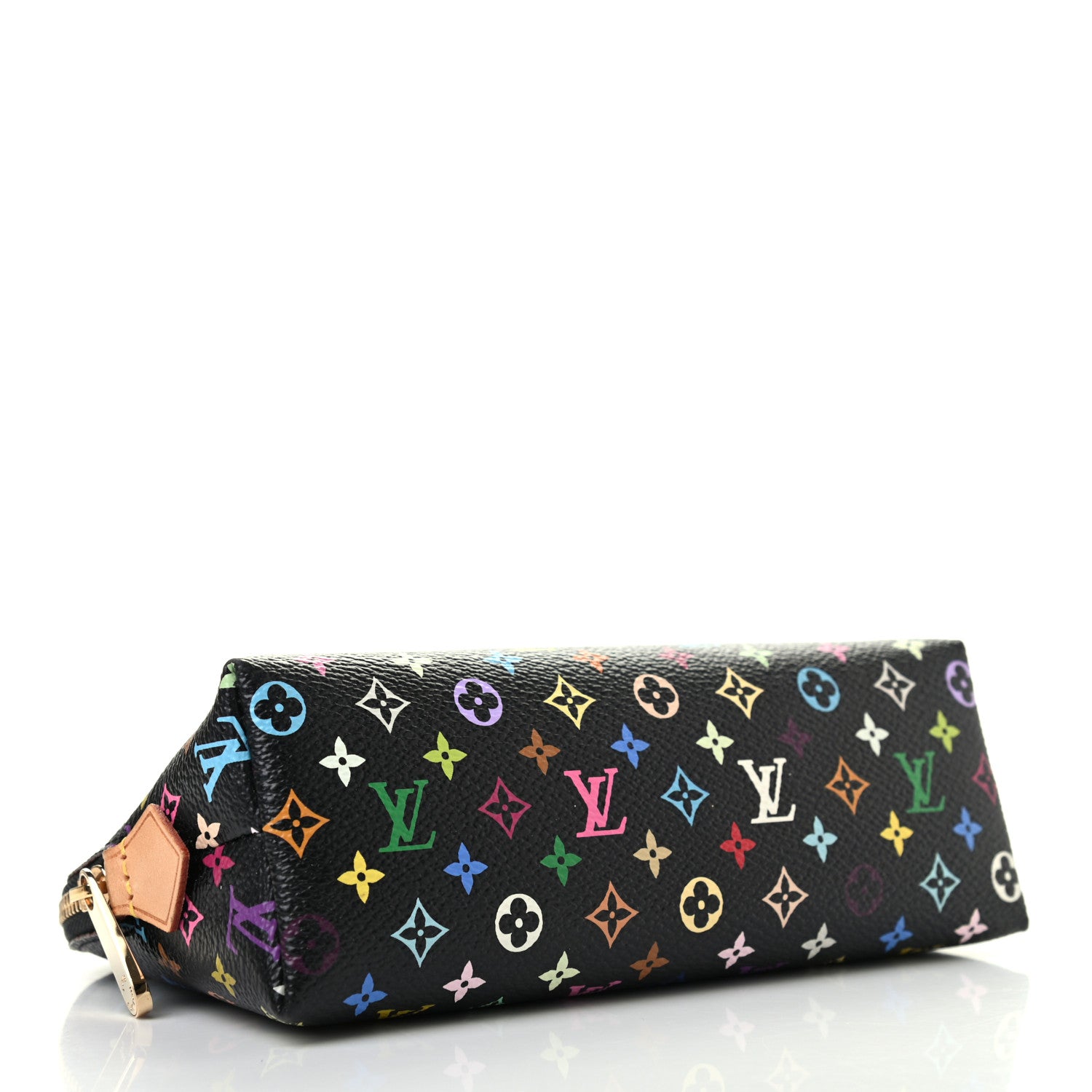 Louis Vuitton Monogram Multicolor Cosmetic Pouch Black Grenade 4 of 7