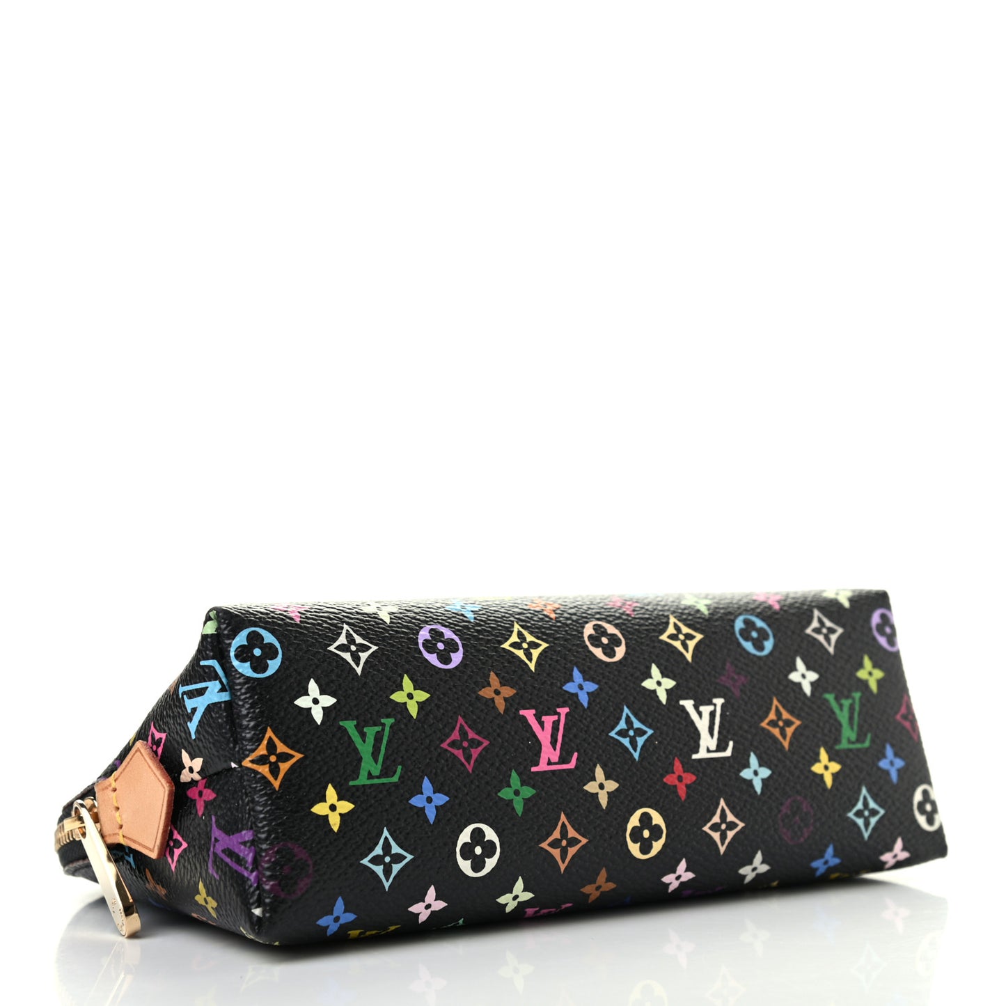 Monogram Multicolor Cosmetic Pouch Black Grenade