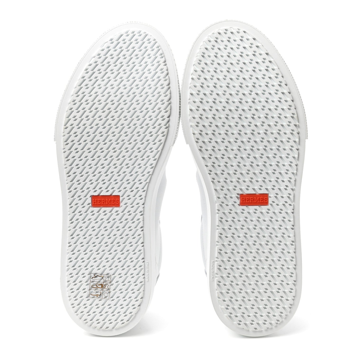 Hermes Calfskin Day Sneakers 39 White 5 of 9