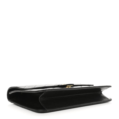 Chanel Lambskin Quilted Medium Single Flap Black 4 of 13