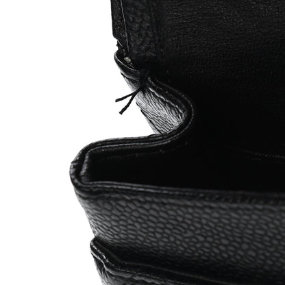 Chanel Caviar Quilted Small Double Flap Black 11 of 12