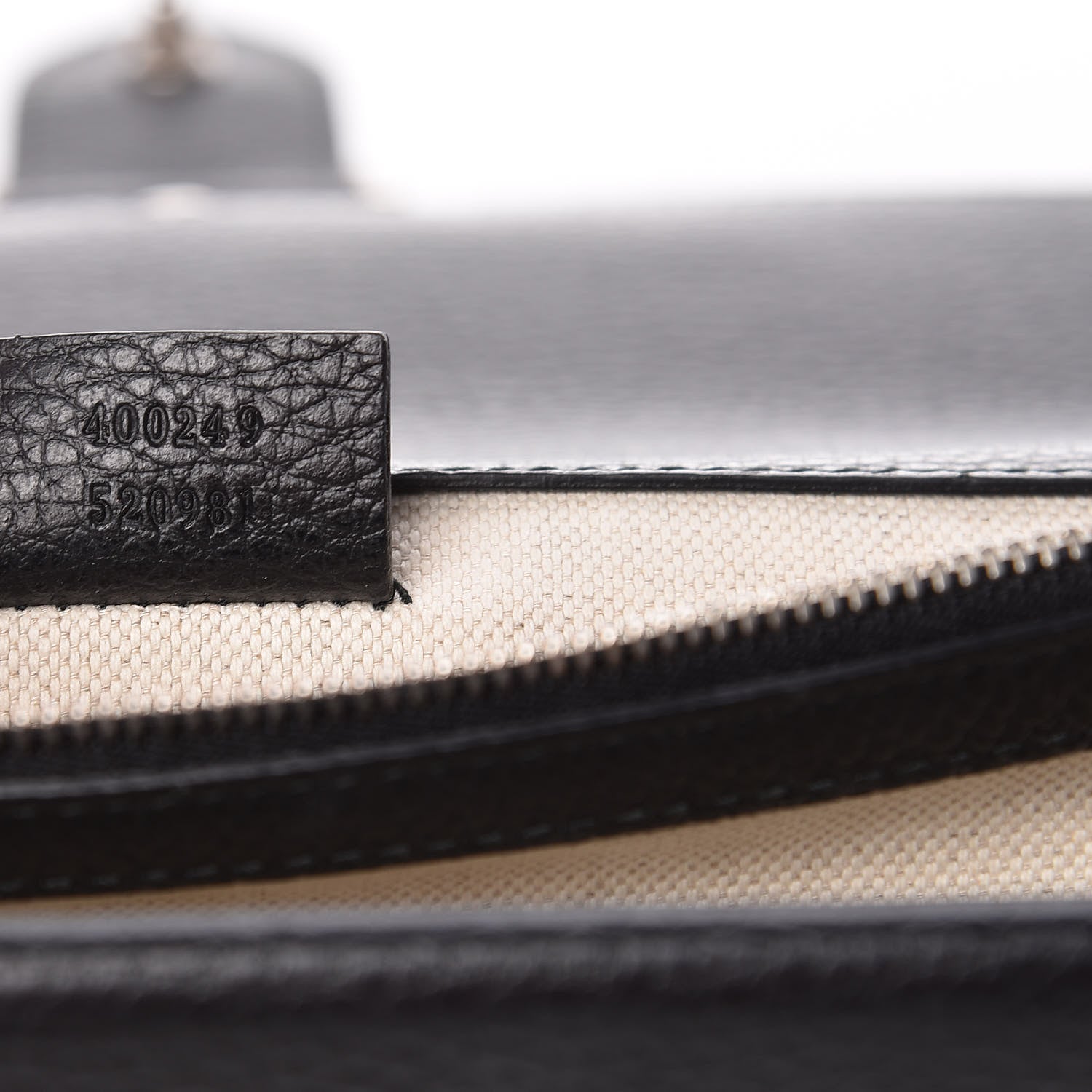 Gucci Pebbled Calfskin Small Dionysus Shoulder Bag Black 7 of 18