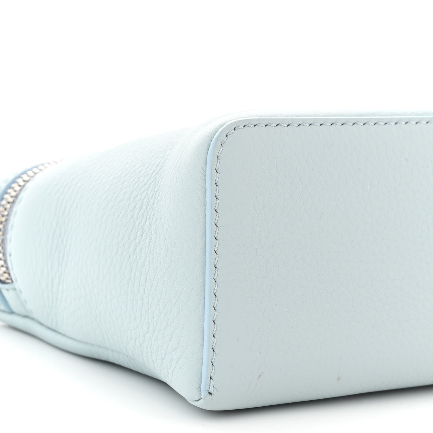 ブルーナ Loro Piana Tender Calfskin L19 Extra Pocket Pouch Minty Breeze