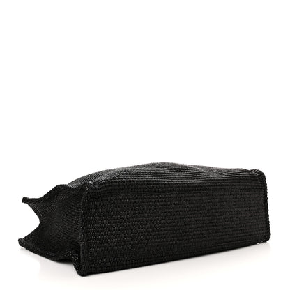 Givenchy Raffia Large G Shopping Tote Black 4 of 11