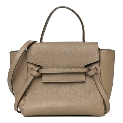 Celine Grained Calfskin Mini Belt Bag Light Taupe 1 of 11