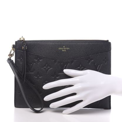 Louis Vuitton Empreinte Pochette Melanie MM Black 664645