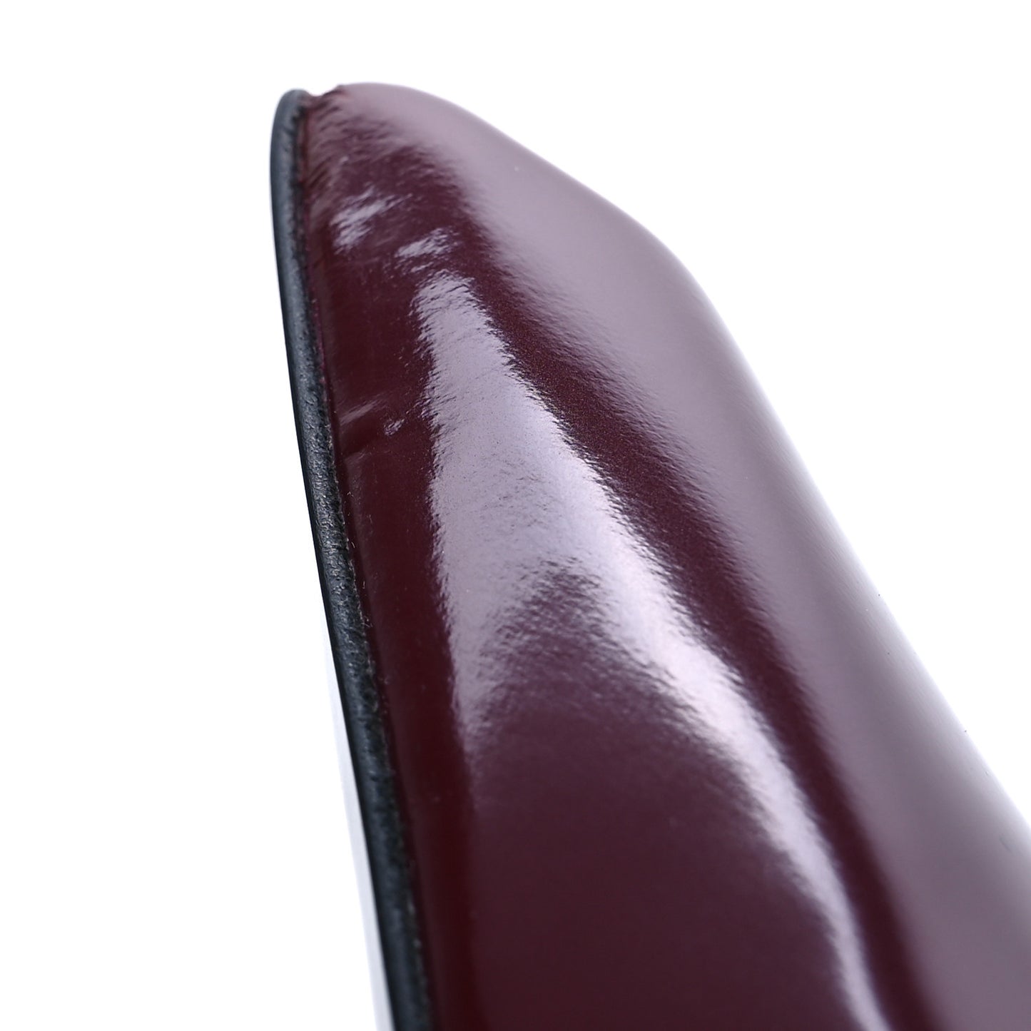 Patent Wedge Mules 40 Rosso Ancora