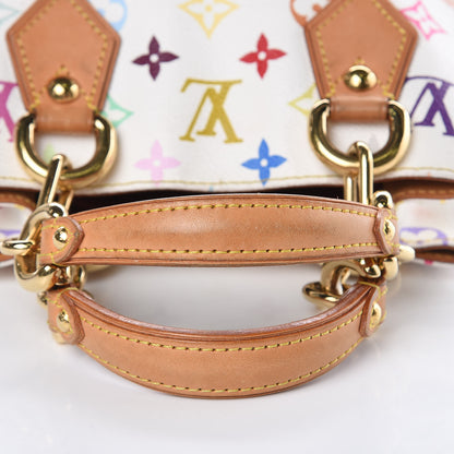 Louis Vuitton Monogram Multicolor Audra White 10 of 12