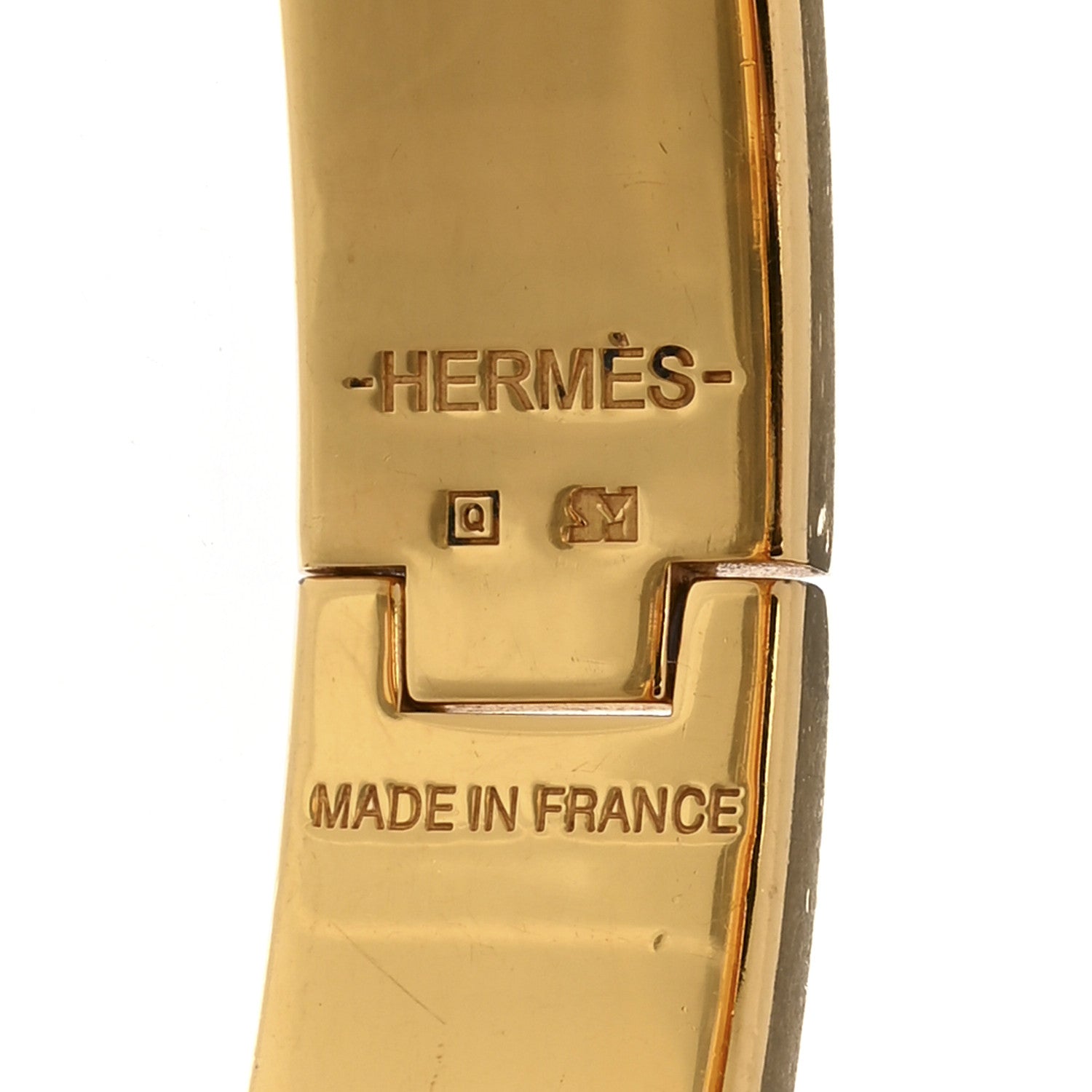 Hermes Enamel Narrow Clic Clac H Bracelet PM Black 3 of 3