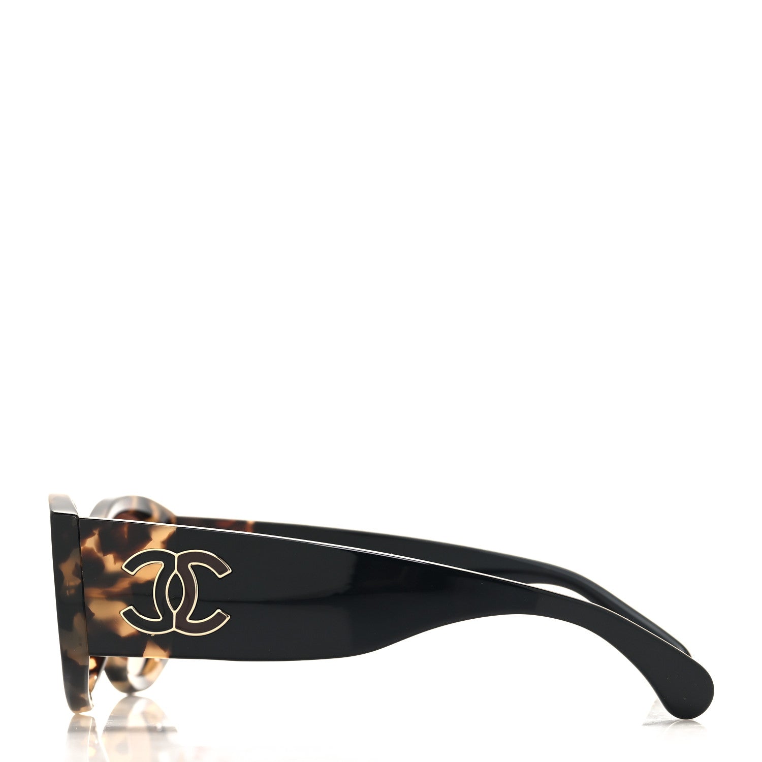 Chanel Acetate Oval Sunglasses 5524 Tortoise 3 of 8