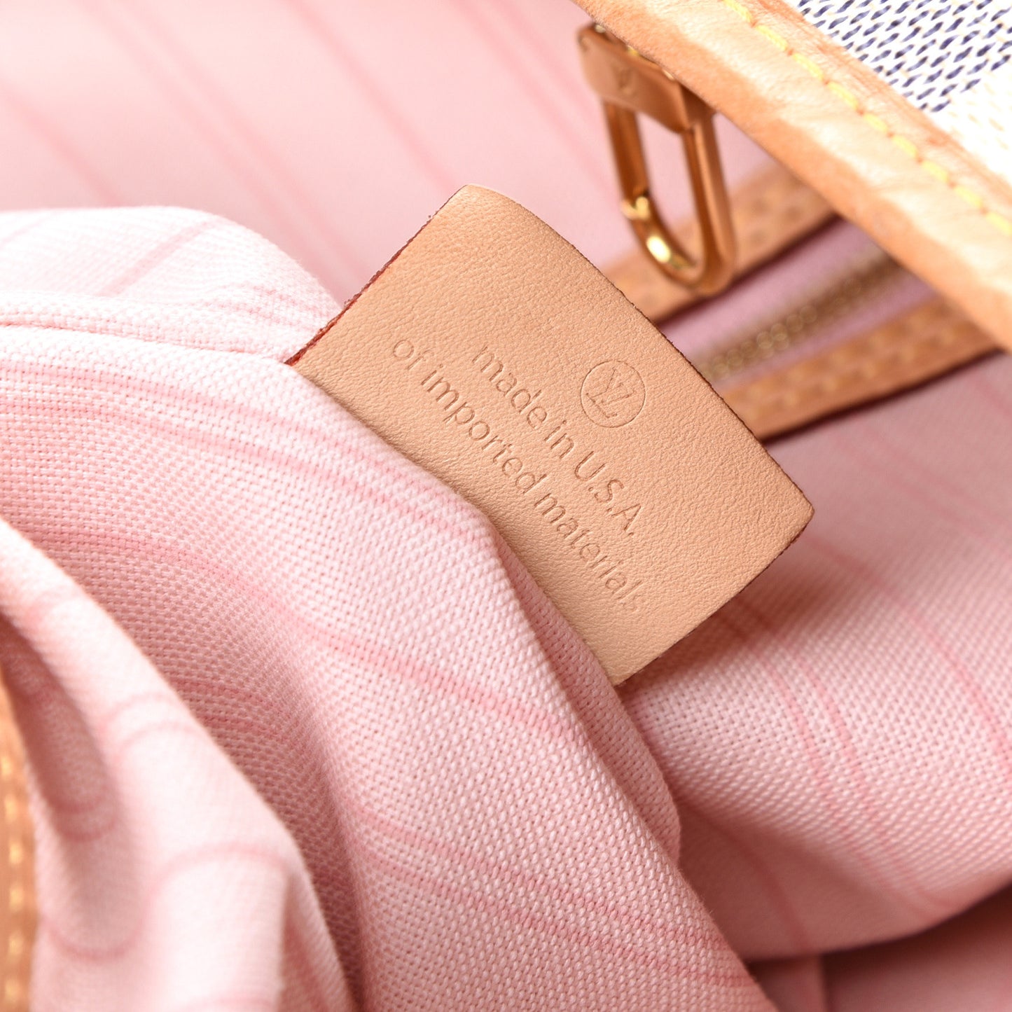 Damier Azur Delightful MM Rose Ballerine