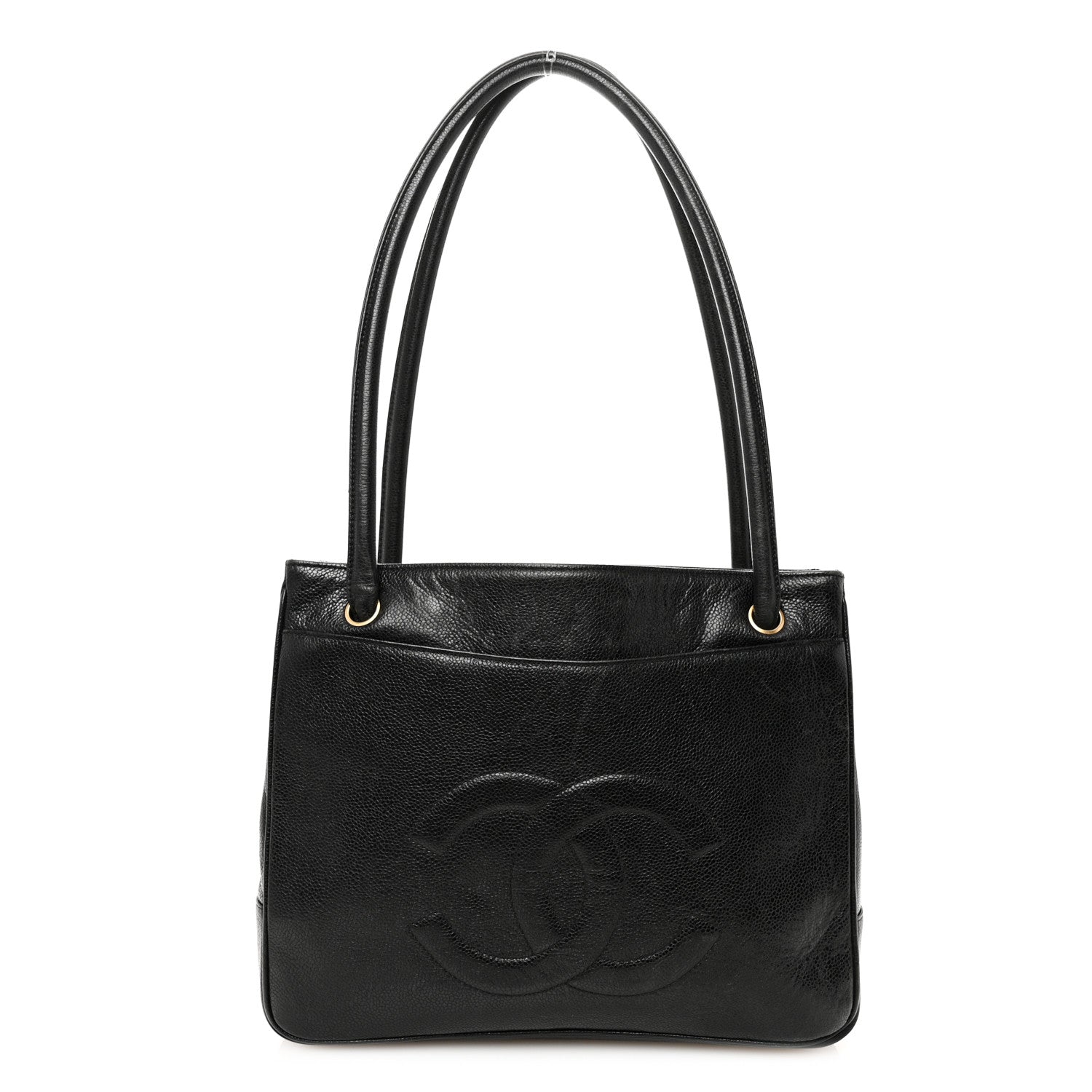 Chanel Caviar CC Tote Black 1 of 13