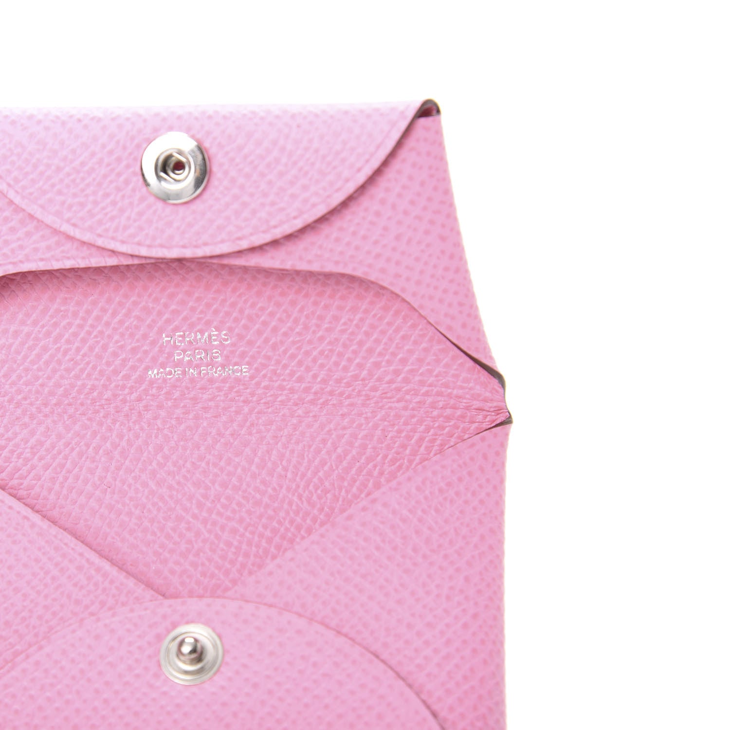 Hermes Epsom Bastia Coin Purse 5P Pink 6 of 8