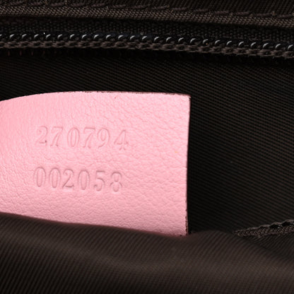 Gucci GG Supreme Monogram Zoo Birds Messenger Print Diaper Bag Pink 8 of 11