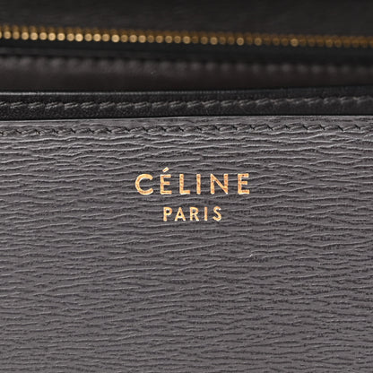 Celine Liege Calfskin Medium Classic Box Flap Bag Liquorice 6 of 10