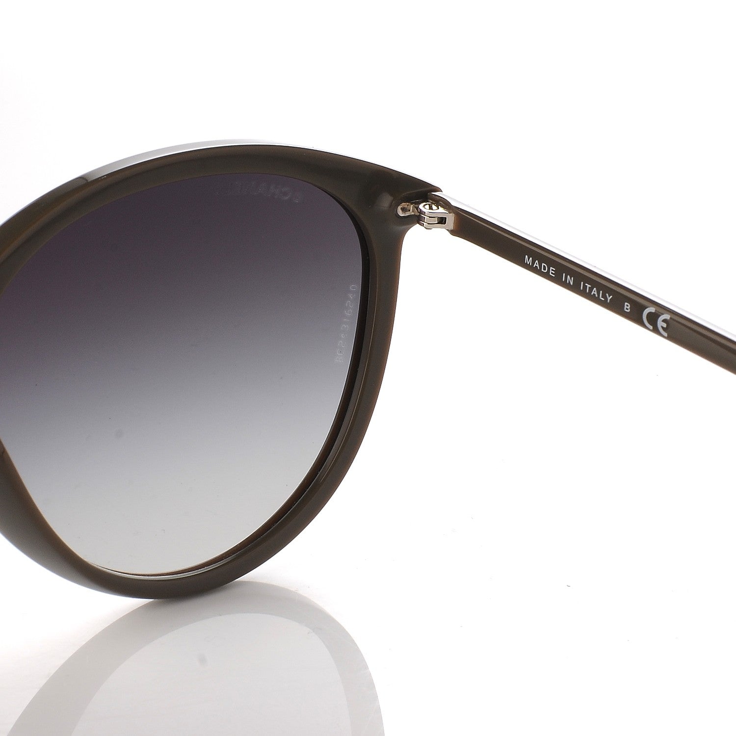 Chanel Acetate Butterfly Winter Sunglasses 5382 Khaki 8 of 9