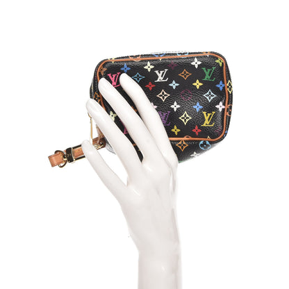 Louis Vuitton Monogram Multicolor Trousse Wapity Black 2 of 6