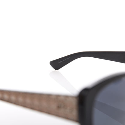 Christian Dior Resin Micro-Cannage Dior Lady 1 Sunglasses Silver Black 6 of 9