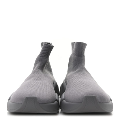 Balenciaga Technical 3D Recycled Knit Womens Speed 2.0 Sneakers 35 Monocolor Grey 3 of 10