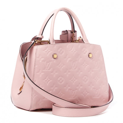 Louis Vuitton Empreinte Montaigne BB Rose Poudre 2 of 7