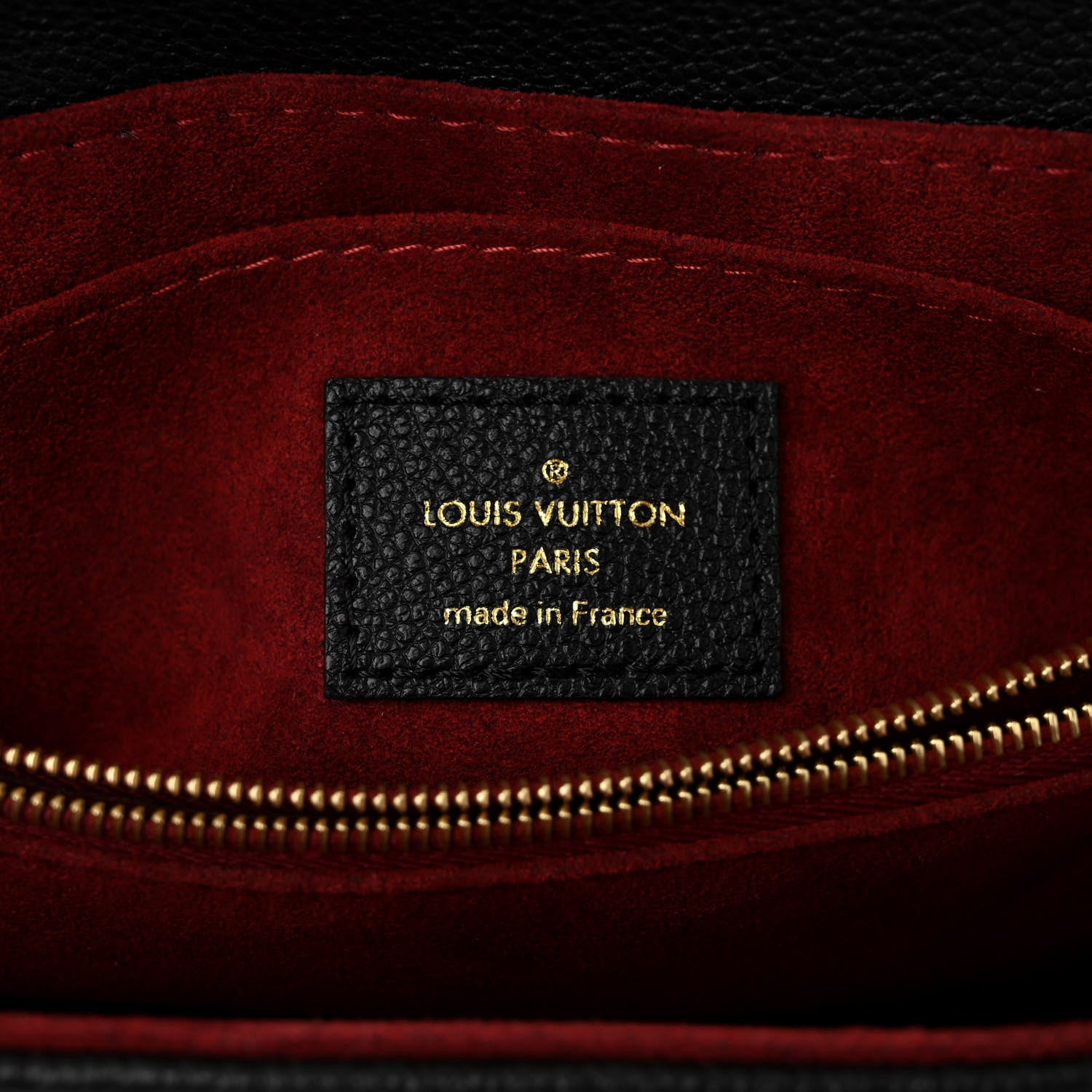 Louis Vuitton Empreinte Monogram Giant Madeleine BB Black Beige 6 of 9