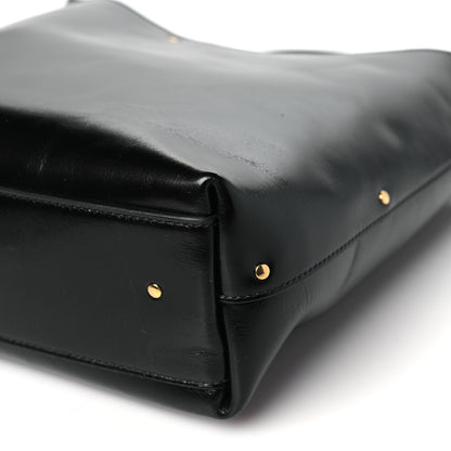 Chloe Shiny Calfskin Small Marcie Hobo Bag Black 10 of 10